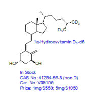 1α-Hydroxyvitamin D3-d6