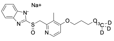 Rabeprazole Sodium 13C D3